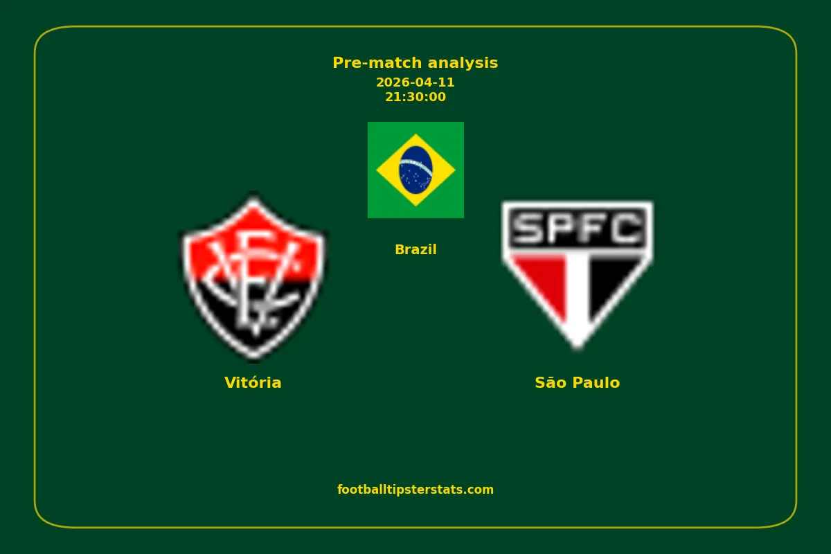 Pre-match analysis: Vitória vs São Paulo on 2026-04-11